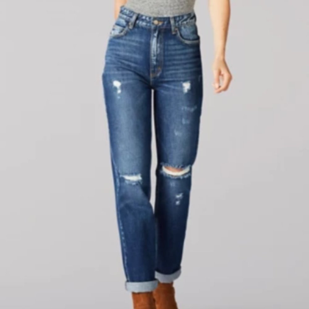 Lee Vintage Modern High Rise Straight Leg Jeans KC
